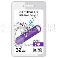 EXPLOYD 32GB-570-пурпурный [EX-32GB-570-Purple]