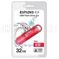 EXPLOYD 32GB 570 красный [EX-32GB-570-Red]