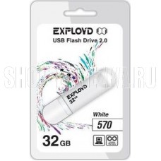 EXPLOYD 32GB 570 белый [EX-32GB-570-White]