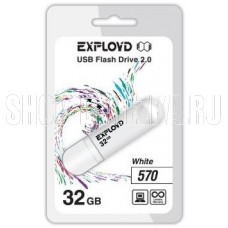 EXPLOYD 32GB 570 белый [EX-32GB-570-White]