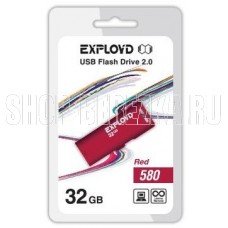EXPLOYD 32GB-580-красный [EX-32GB-580-Red]