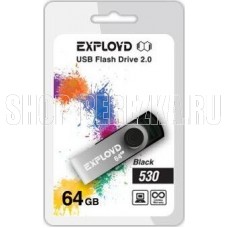 EXPLOYD 64GB 530 черный [EX064GB530-B]