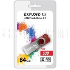 EXPLOYD 64GB 530 красный [EX064GB530-R]