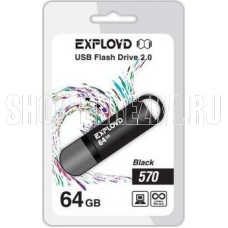 EXPLOYD 64GB 570 черный [EX-64GB-570-Black]