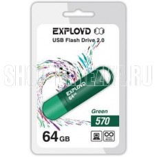 EXPLOYD 64GB 570 зеленый [EX-64GB-570-Green]