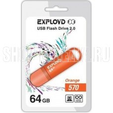 EXPLOYD 64GB 570 оранжевый [EX-64GB-570-Orange]