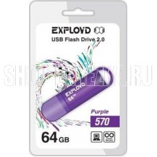 EXPLOYD 64GB 570 пурпурный [EX-64GB-570-Purple]