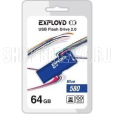 EXPLOYD 64GB 580 синий [EX-64GB-580-Blue]