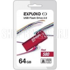 EXPLOYD 64GB 580 красный [EX-64GB-580-Red]