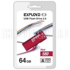 EXPLOYD 64GB 580 красный [EX-64GB-580-Red]