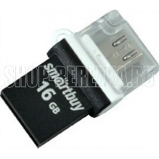 SMARTBUY (SB16GBPO-K) 16GB POKO SERIES OTG BLACK