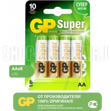 GP (2720) 15A-CR8 96/960 LR6 (AA)
