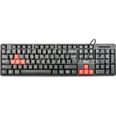 DIALOG KS-030U (USB) черный/красный