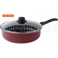 SCOVO СЭ-018 expert со стекл. крышкой д.24 см
