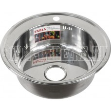 FABIA 510 Мойка врезная круглая ЭКОНОМ 51 см