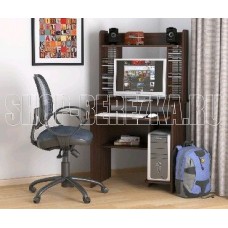 МЕБЕЛЬ-КОМПЛЕКС Стол компьютерный СК-01Н Венге Цаво (1 пак)