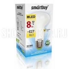 SMARTBUY (SBL-R63-08-40K-E27) 8W/4000/E27