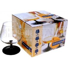 LUMINARC ДОМИНО наб. фужеров для коньяка 4шт 410мл (J3030) (2)