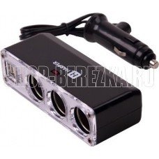 HARPER DP-096 разветвитель на 3 выхода + 2 USB