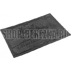 VORTEX 20039 Коврик придверный 35*60см черный Добро пожаловать