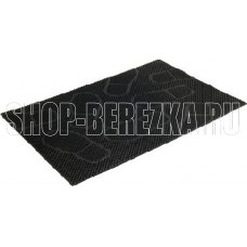 VORTEX 22462 Коврик придверный 40*60см черный Следы VORTEX 22462 Коврик придверный 40*60см черный Следы