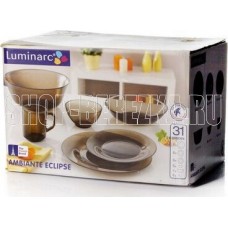 LUMINARC АМБЬЯНТЕ ЭКЛИПС столовый наб. 31 предмет (L5177)