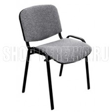 OLSS стул ИЗО В-3 серый обивка - ткань износопрочная, рама окрашенная черной порошковой краской