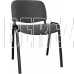 OLSS стул ИЗО В-3 серый обивка - ткань износопрочная, рама окрашенная черной порошковой краской