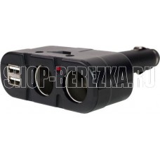 HARPER DP-033 разветвитель на 2 выхода + 2 USB