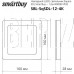 SMARTBUY (SBL-DLSQ-12-4K) 12W/4000K
