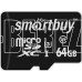 SMARTBUY (SB64GBSDCL10U3-01) MicroSDXC 64GB Class10 PRO (U3) 95/60 MB/S + адаптер