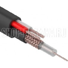 REXANT (01-4013) Кабель для видеонаблюдения KBK-П-2x0,50мм, 200м., черный OUTDOOR