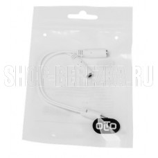 OLTO AC-150 переходник (разветвитель) 3.5 MM STEREO AUDIO -> 2X 3.5 MM STEREO AUDIO белый (5)