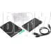 GEMBIRD (13045) EE2-U2S-5 внешний корпус 2.5, черный, USB 2.0, SATA, металл