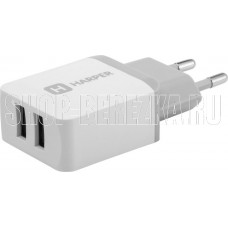 HARPER WCH-8220 СЗУ 2хUSB 2.4A QUICK CHARGE белый