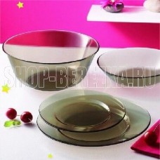 LUMINARC АМБЬЯНТЕ ЭКЛИПС столовый набор 19 предметов салатник 24 см (L5176)