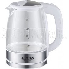 DELTA LUX DL-1204W белый стекло