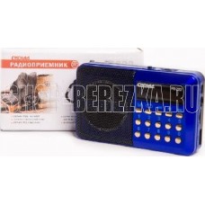 СИГНАЛ РП-222 FM 88-108МГц, акб 400mA/h, USB/microSD, дисплей