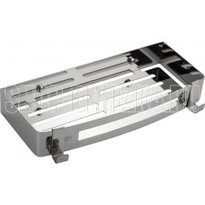 BRIMIX 5655 Полочка литая прямоугольная одинарная из нержавеющей стали