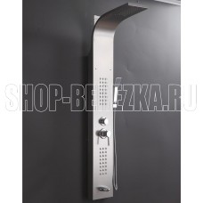 GFMARK 5501 Душевая панель тропический душ с двумя лейками корпус МАТОВАЯ нержавейка марка 304