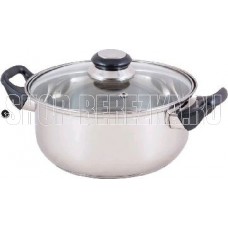 MALLONY BAK-S-04 кастрюля с крышкой 3,9л нерж.(985889) MALLONY BAK-S-04 кастрюля с крышкой 3,9л нерж.(985889)