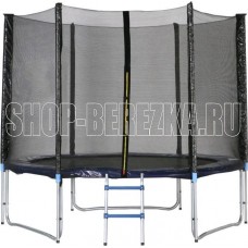 ECOS Батут 10 с сеткой и лесенкой BT10-3 10314 Подарок Маски 50шт