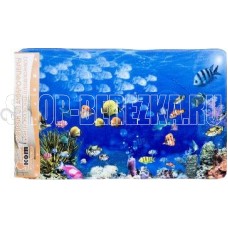 РЫЖИЙ КОТ Mat-AQUA коврик из микрофибры 