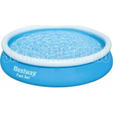 BESTWAY 57274 Бассейн быстроустанавливаемый 366х76 см, 5377 л, фильтр-насос в комплекте
