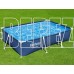 BESTWAY Бассейн каркасный прямоугольный 300х201х66 см, 3300л., 56404