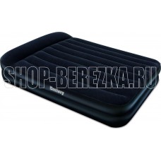 BESTWAY 67403 Матрас надувной 203х152х46 см, встроенный электрический насос