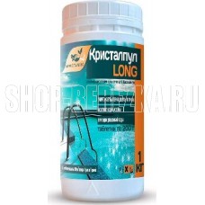 BESTWAY Таблетки Кристалпул LONG 200г., для бассейнов, 1 кг.