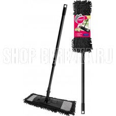 YORK пепита с плоским мопом 81302 черная YORK пепита с плоским мопом 81302 черная