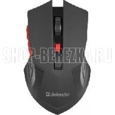 DEFENDER (52276) ACCURA MM-275 черный/красный