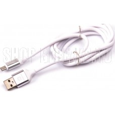 HARPER SCH-330 WHITE (MICRO-USB, 1м, оплетка силикон)